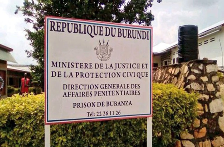 Précarité hygiénique à la prison de Bubanza